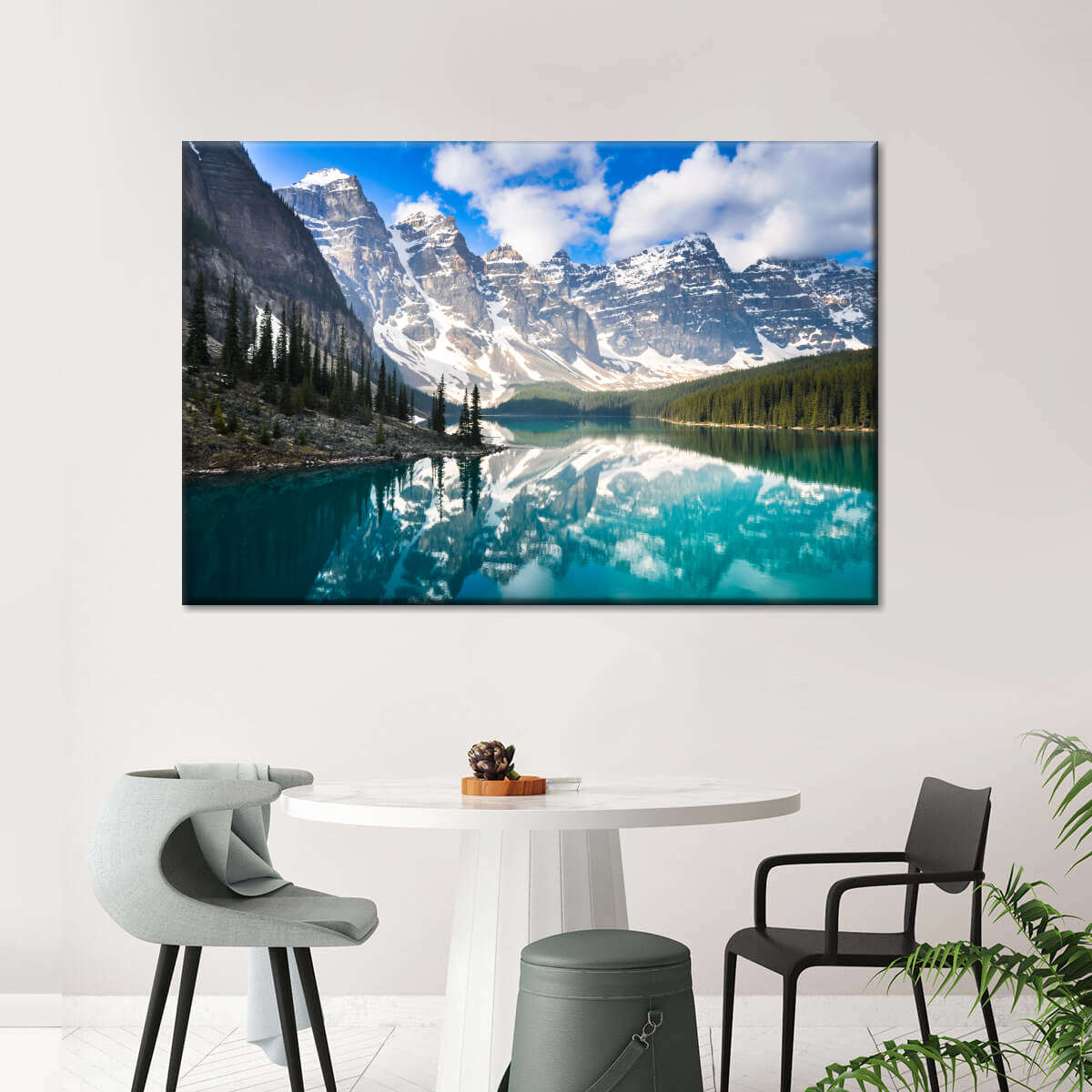 Mountain Reflection Wall Art