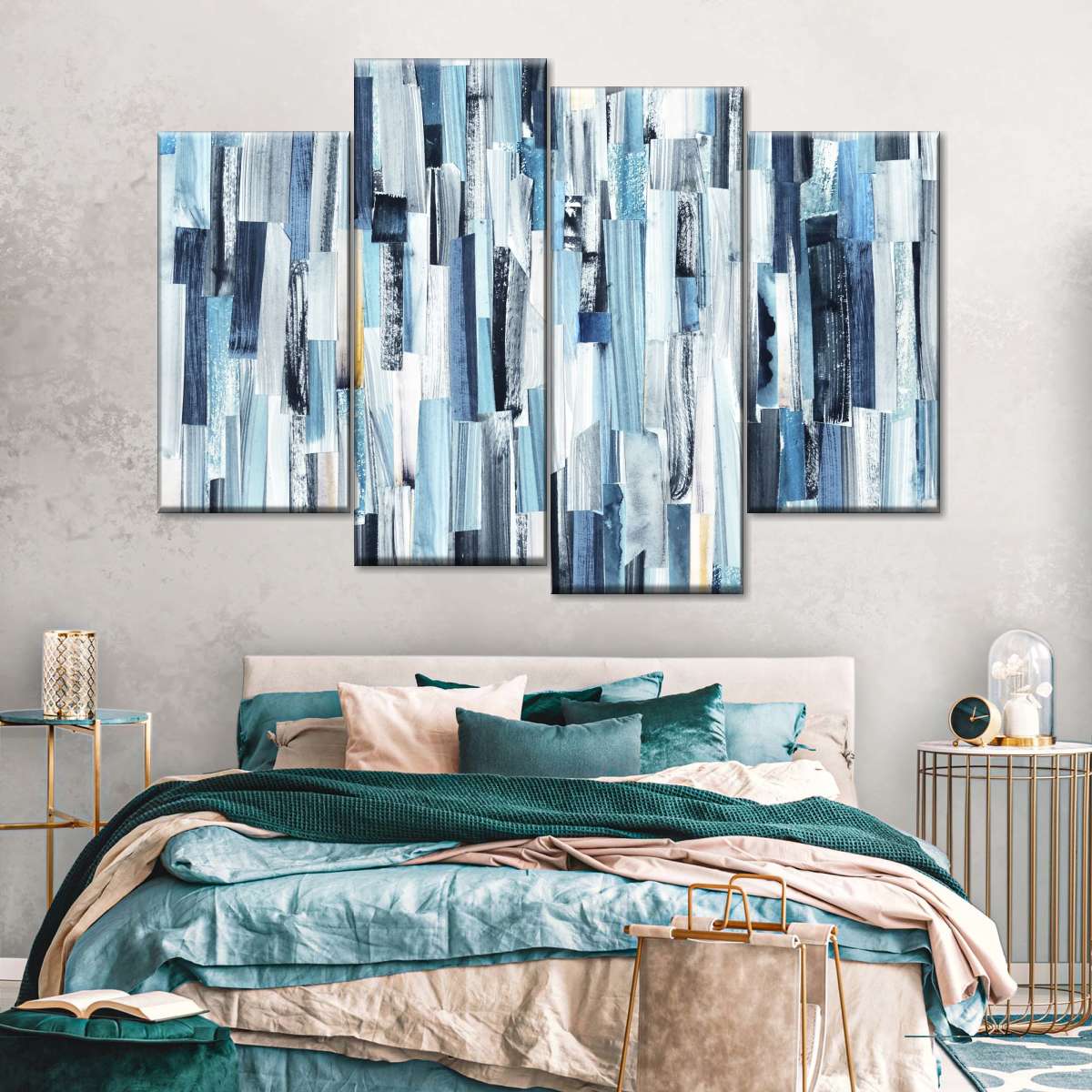 Abstract Vertical Wall Art