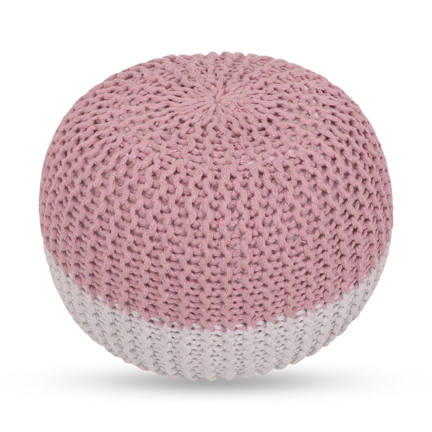 Mylah Hand Knitted Pouf