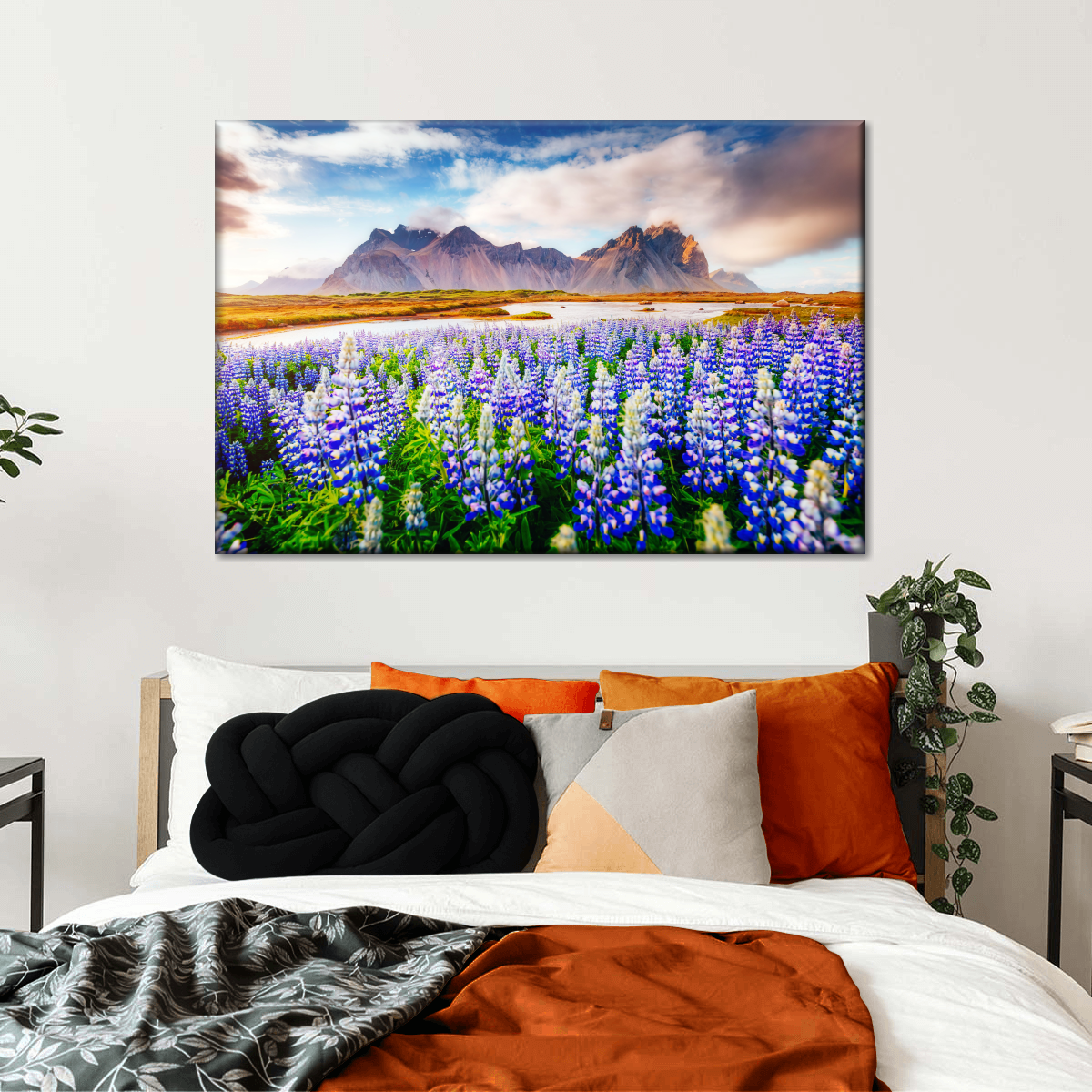 Majestic Lupines Wall Art