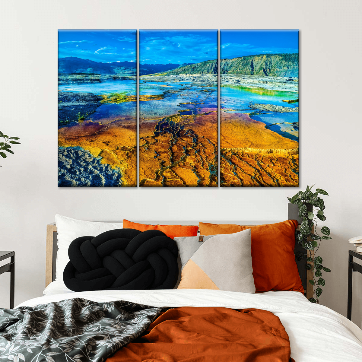 Yellowstone Mammoth Hot Springs Wall Art