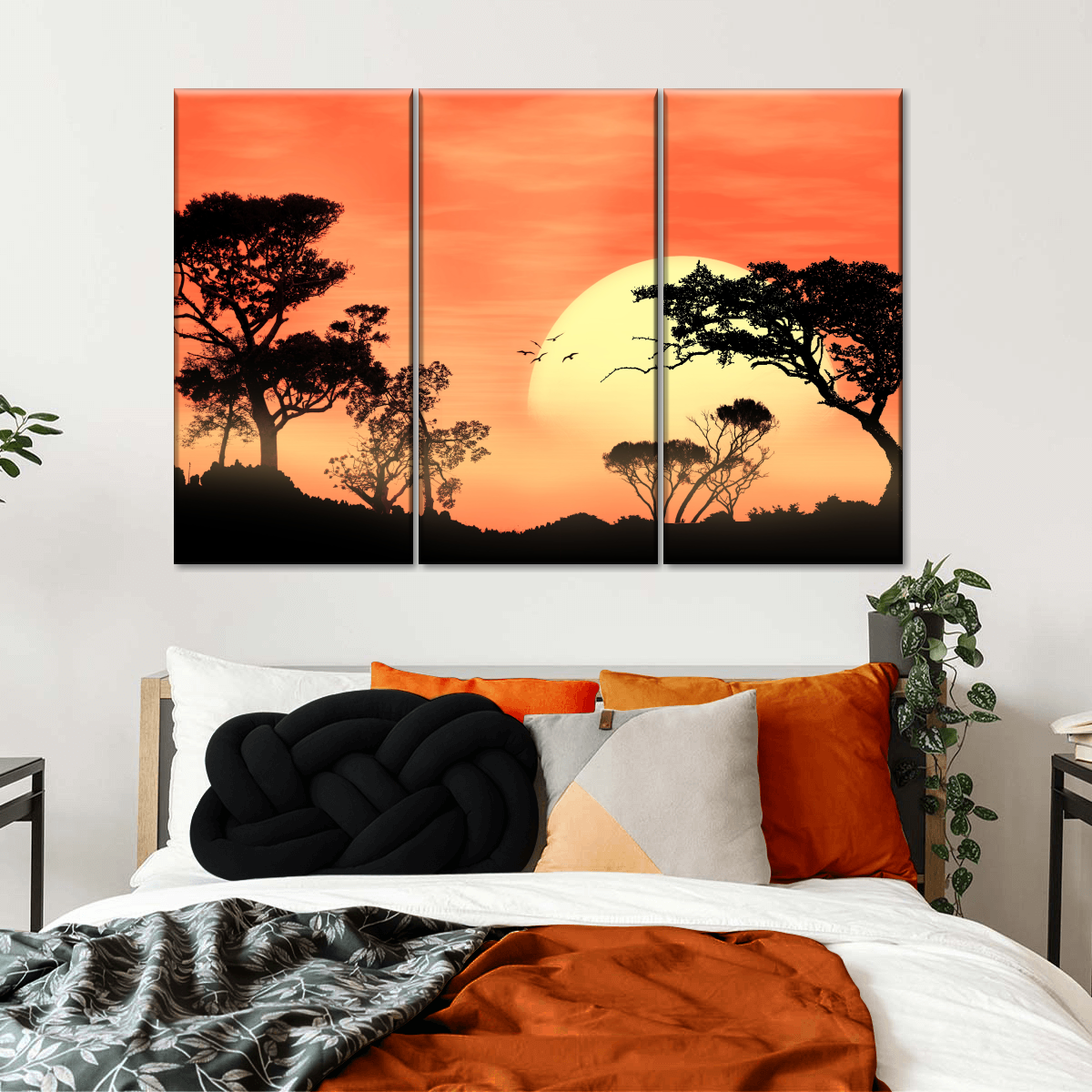 Sunrise In Africa Wall Art