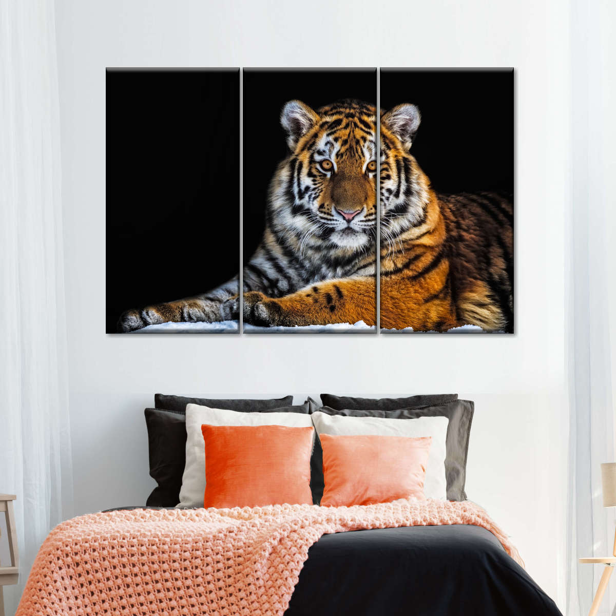 Tiger Snapshot Wall Art