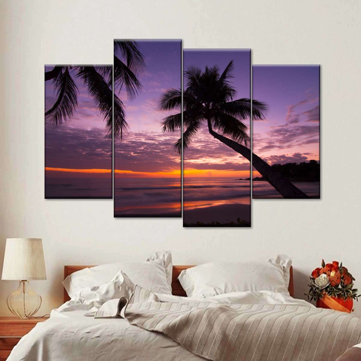 Palm Koh Samui Sunset Wall Art