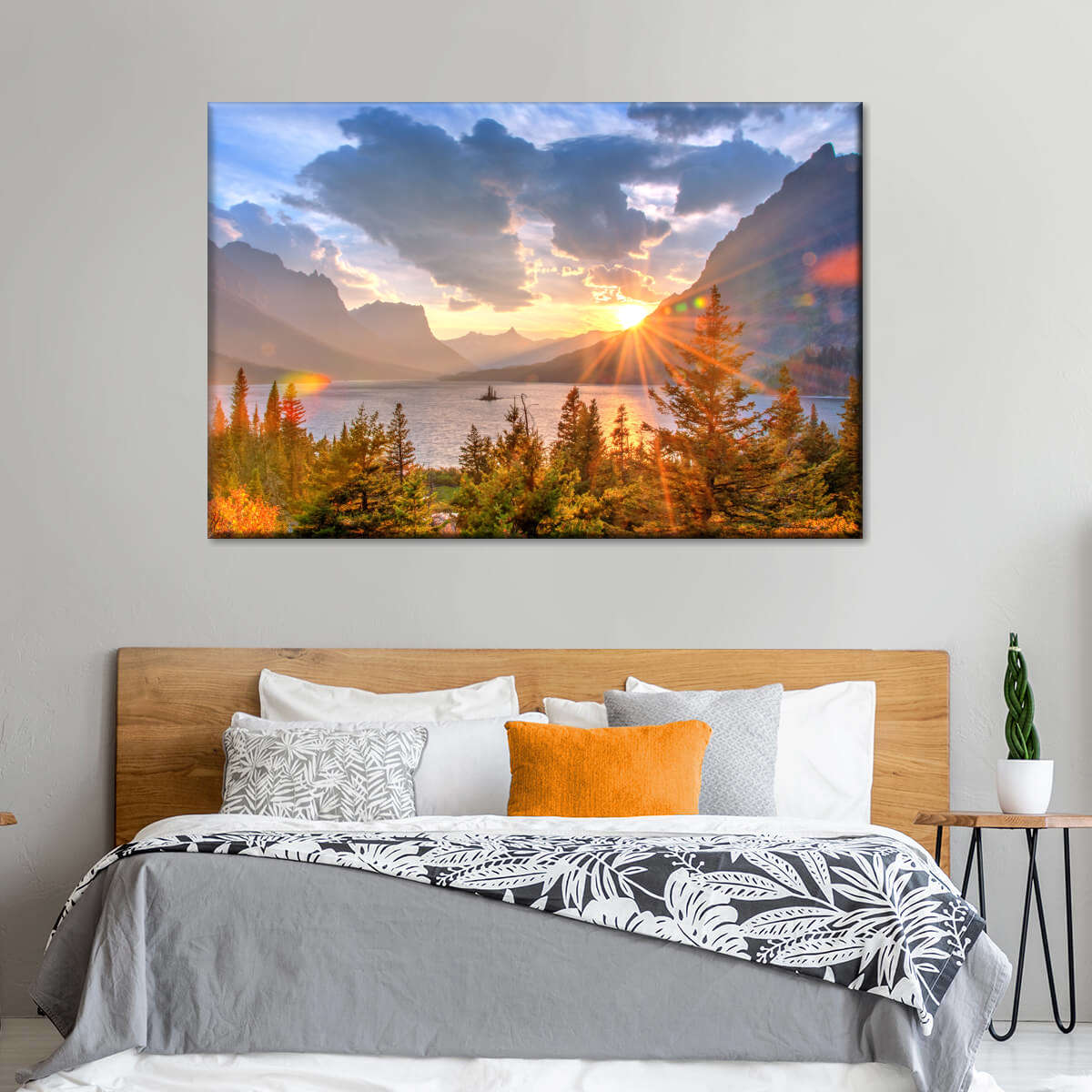 Montana Saint Mary Lake Wall Art