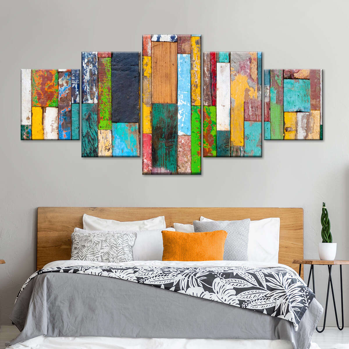 Retro Wood Wall Art