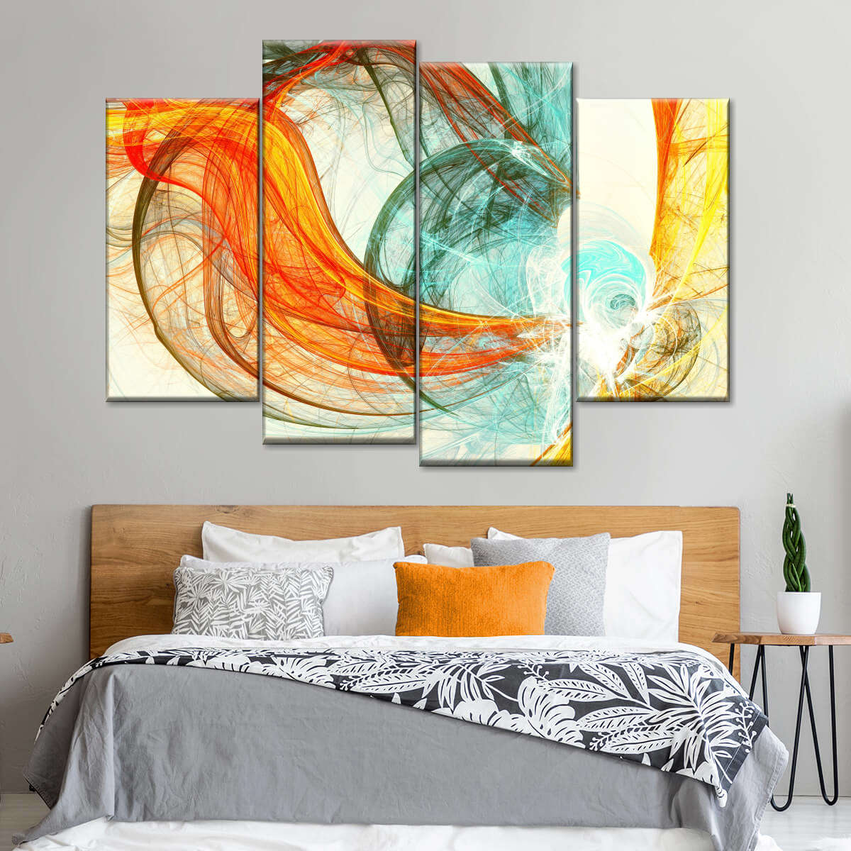 Energy Dynamic Abstract Wall Art