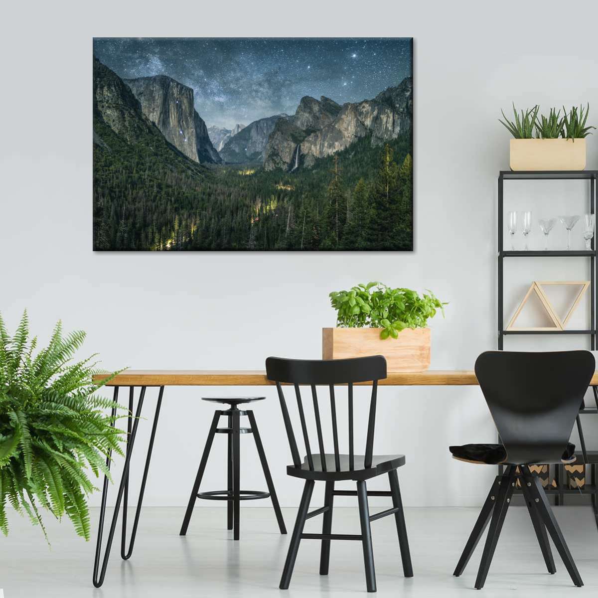 Yosemite Stunning Stars Wall Art