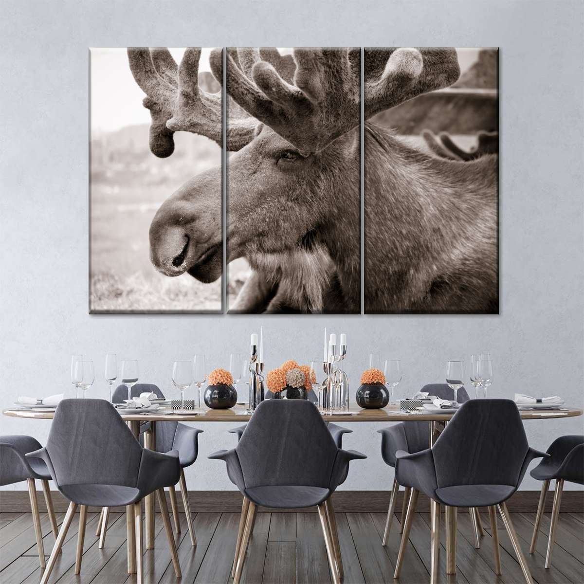 Moose Head Wall Art