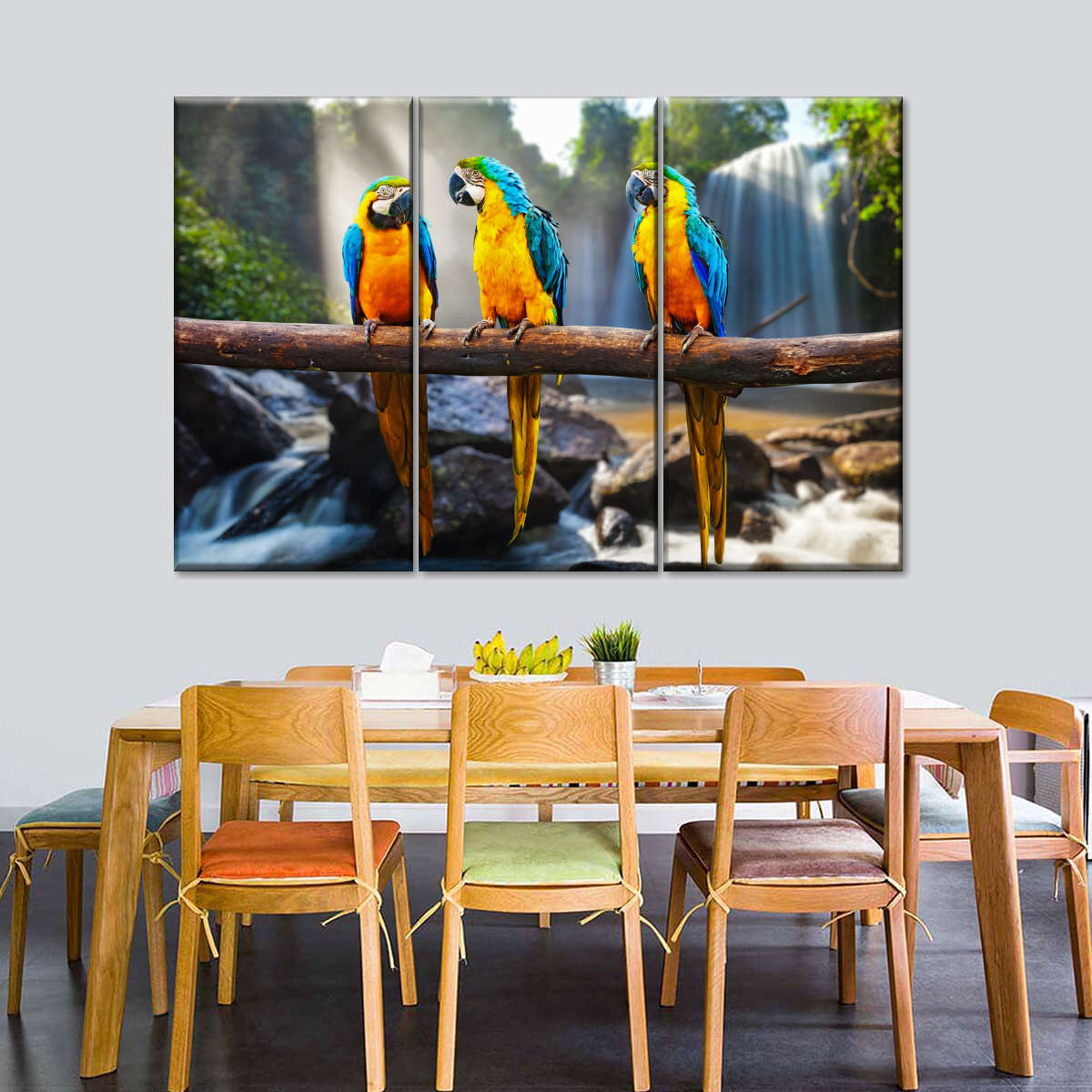 Macaw Friends Wall Art