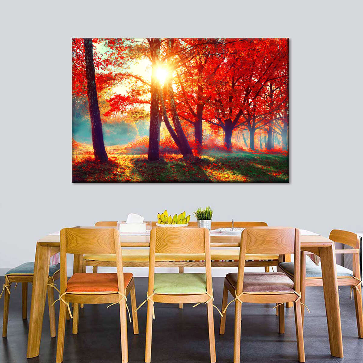 Ethereal Fall Landscape Wall Art