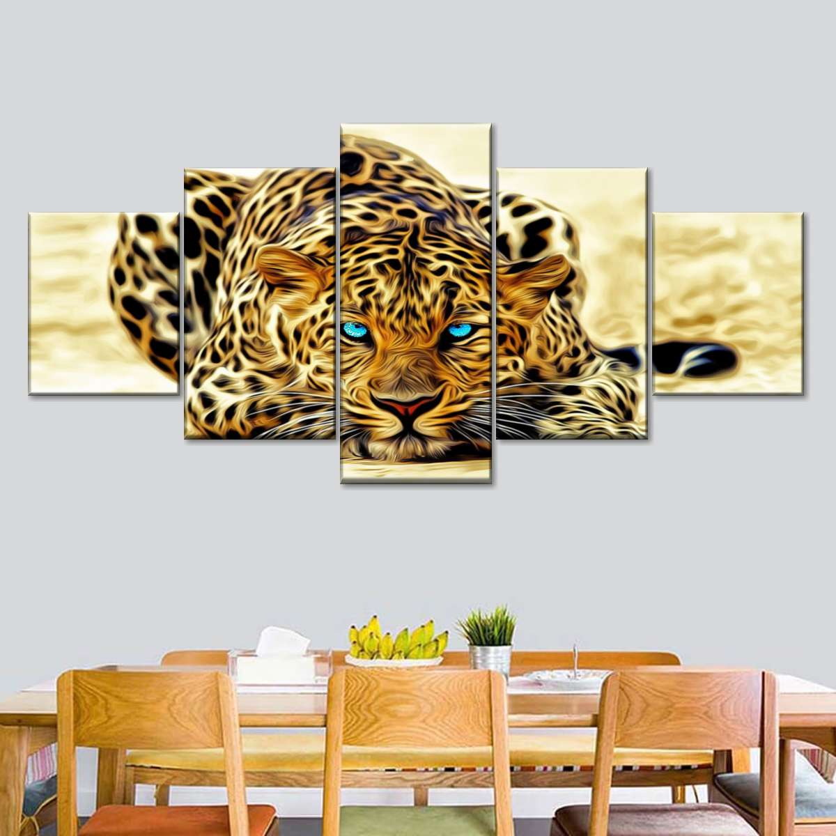 Blue Eyed Jaguar Wall Art