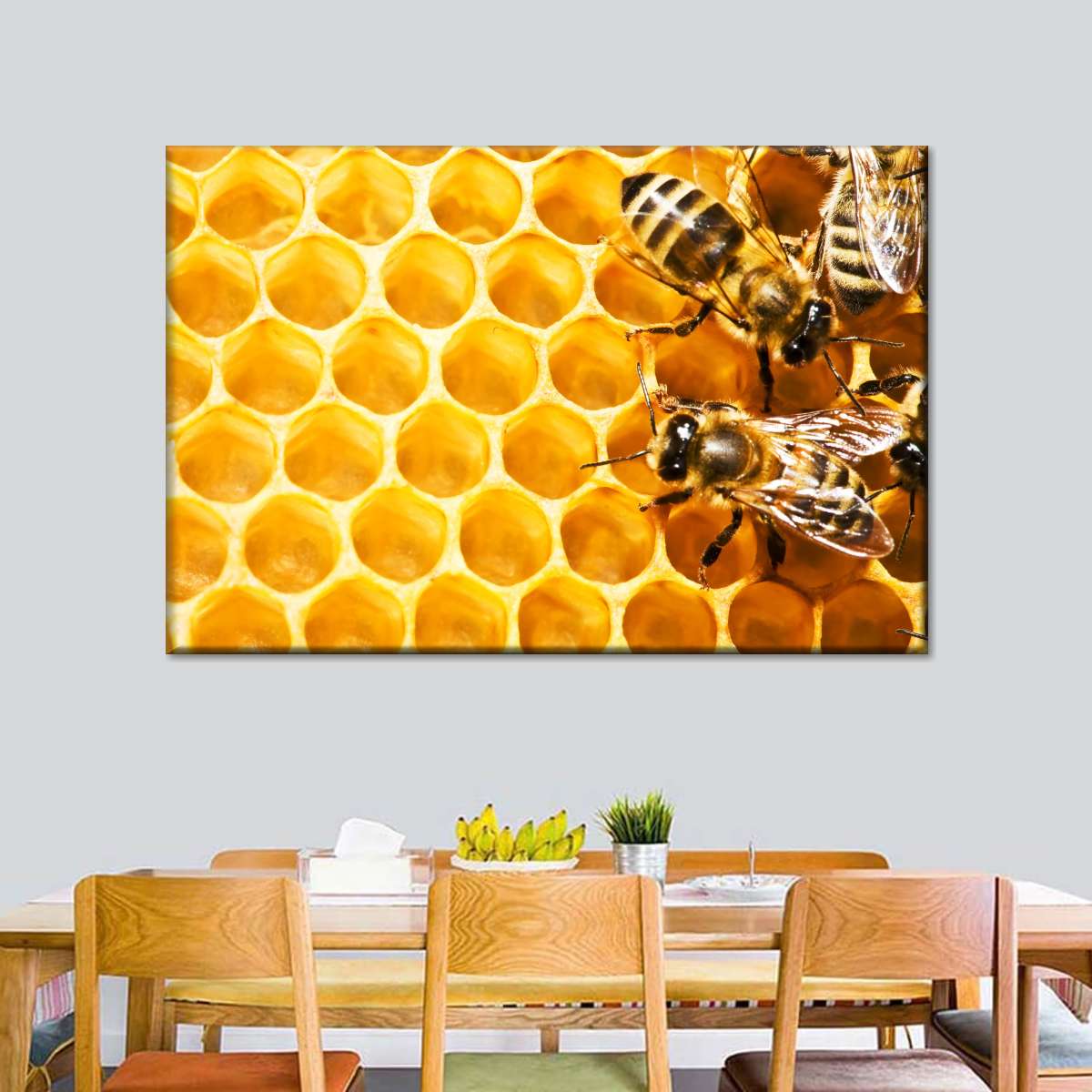 Honey Bee Hive Wall Art