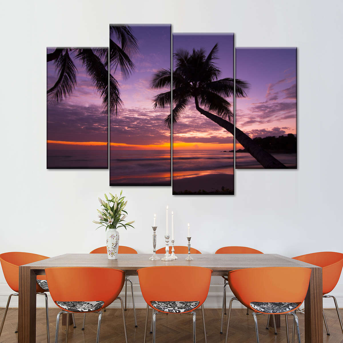 Palm Koh Samui Sunset Wall Art