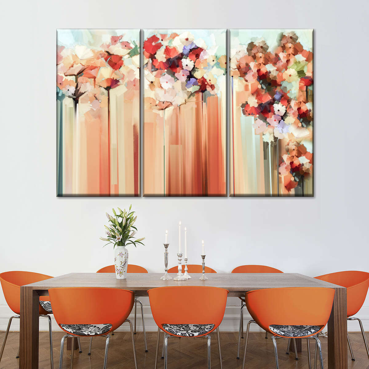 Floral Abstract Wall Art