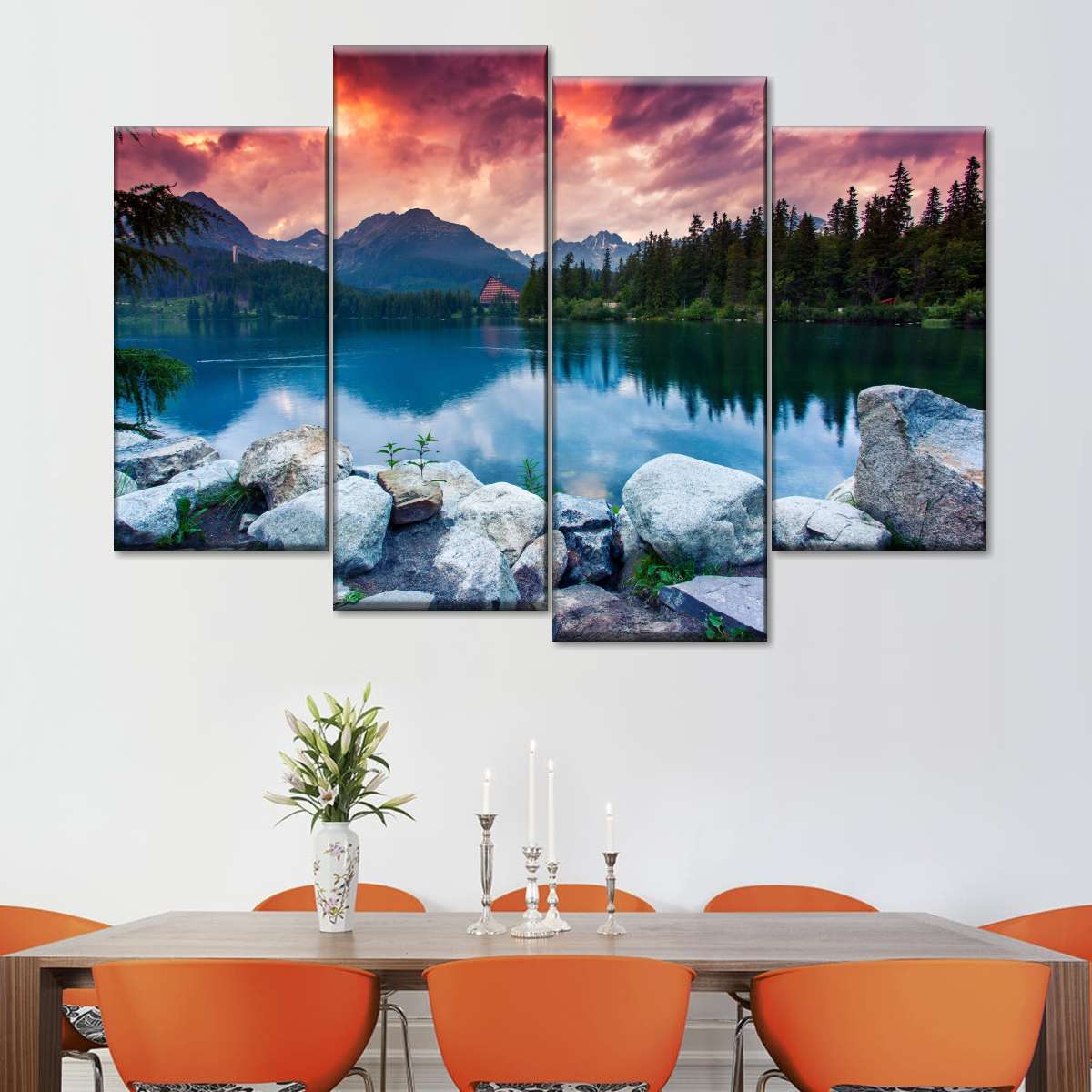 Tatra Mountain Lake Wall Art