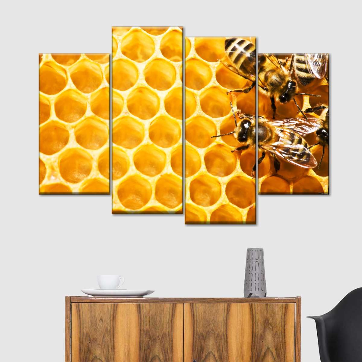 Honey Bee Hive Wall Art