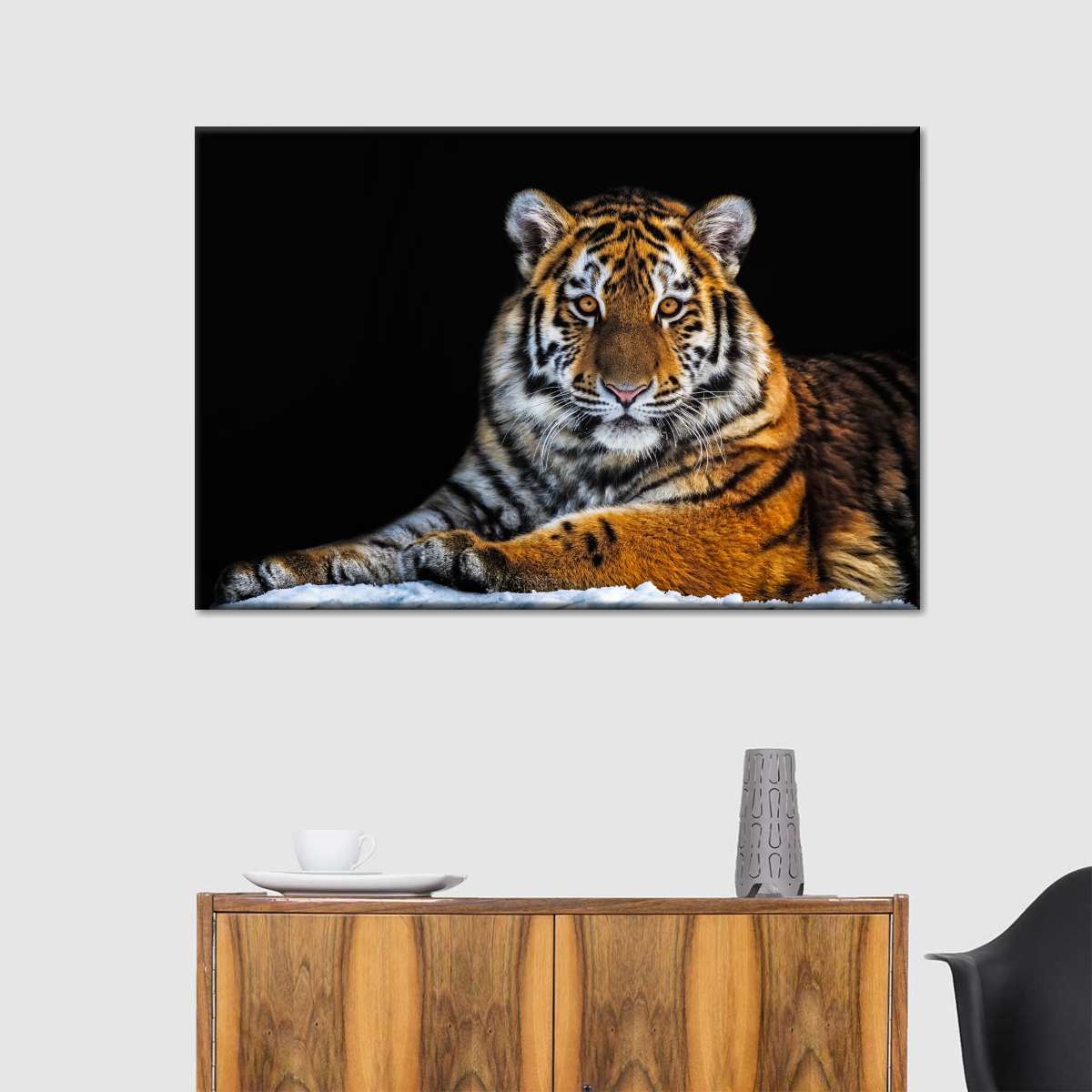 Tiger Snapshot Wall Art