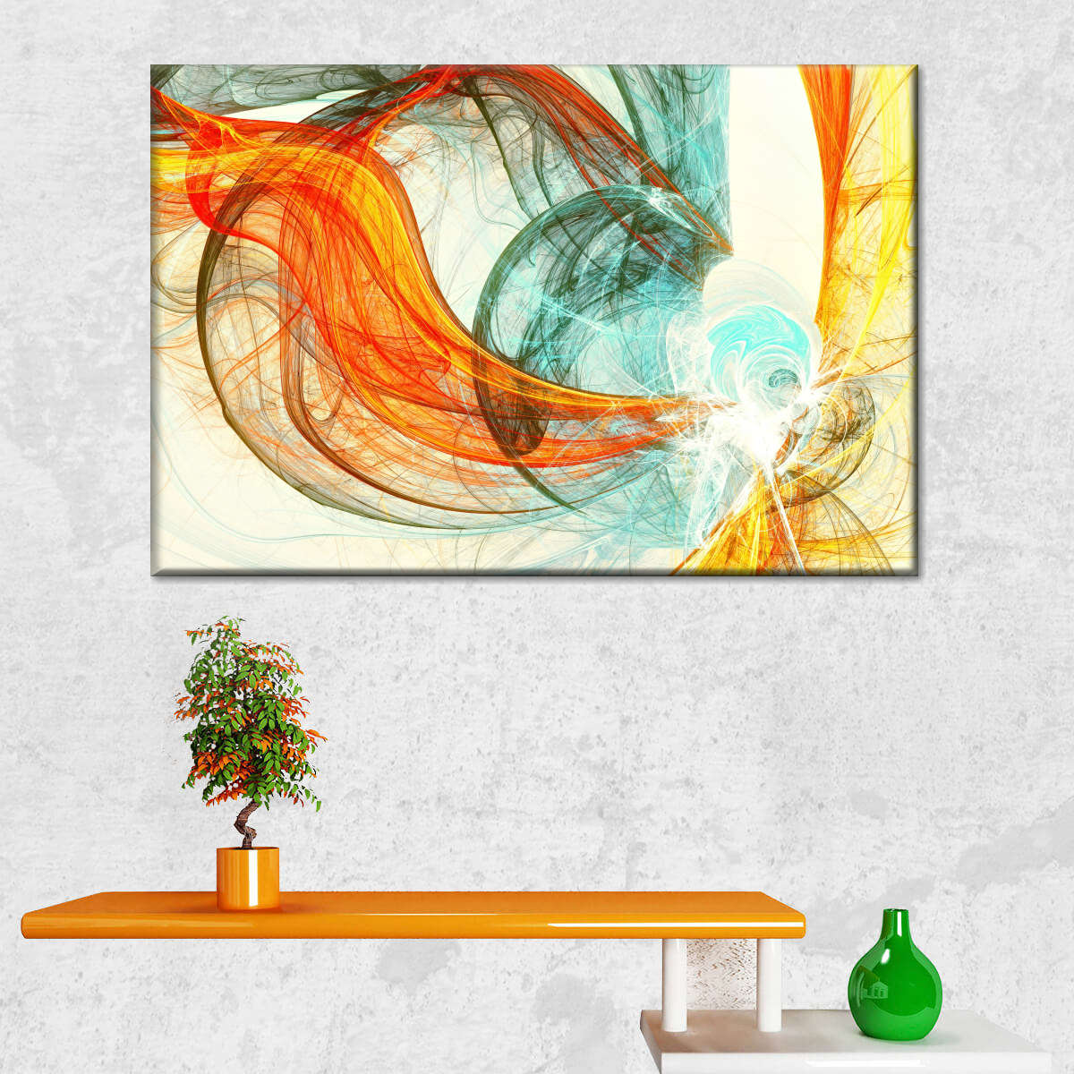 Energy Dynamic Abstract Wall Art