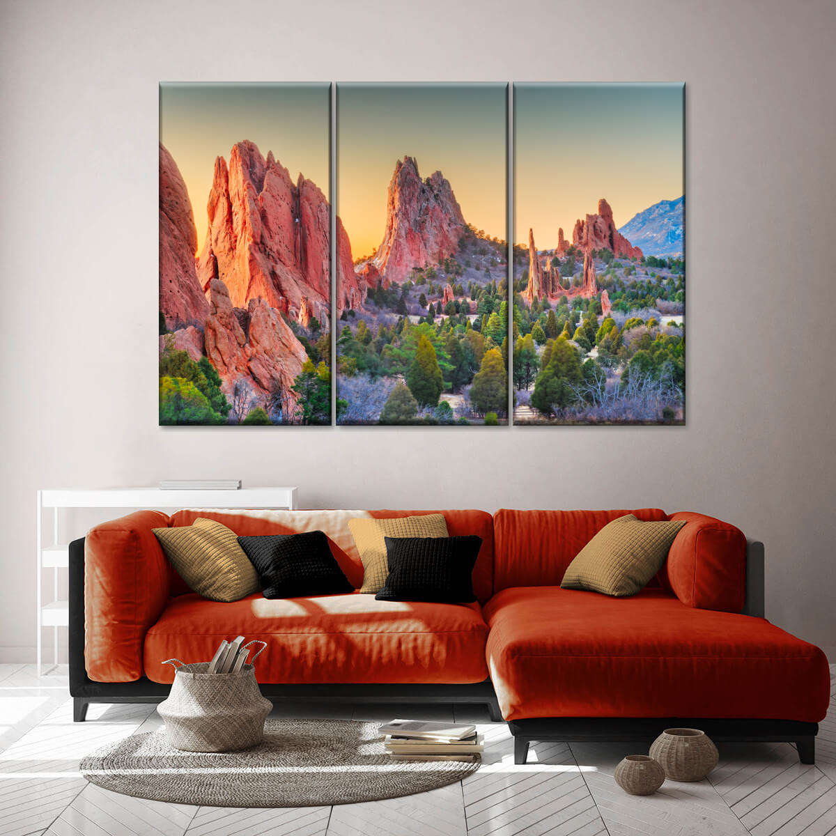 Garden Of The Gods Sunrise Wall Art