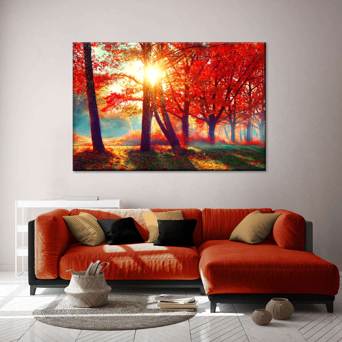 Ethereal Fall Landscape Wall Art