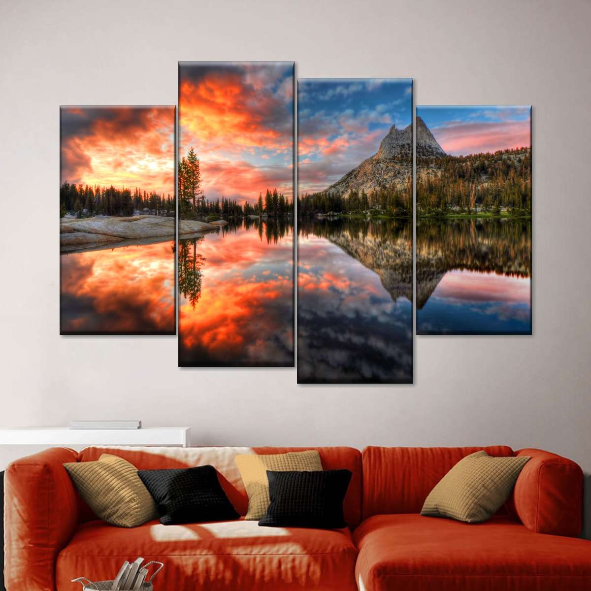 Yosemite Park Sunset Wall Art