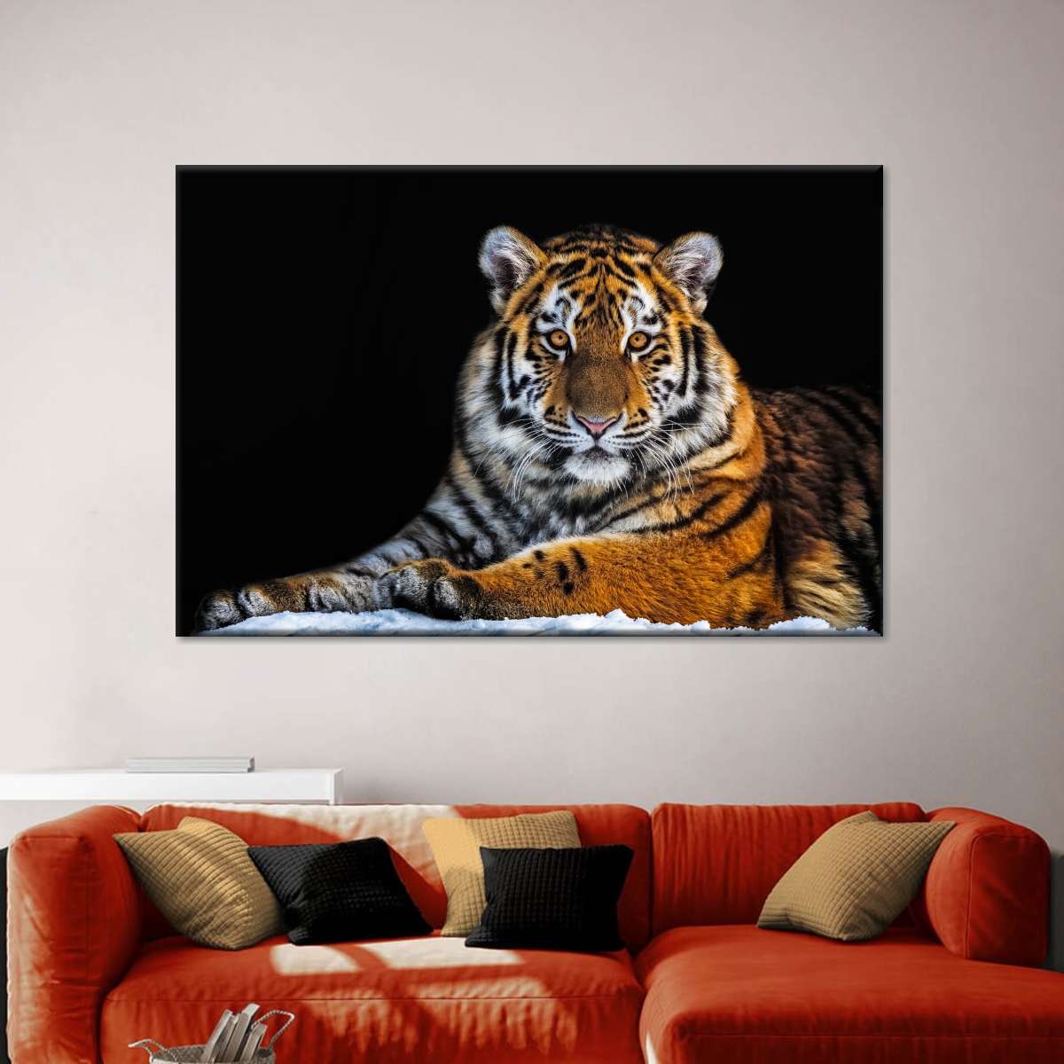 Tiger Snapshot Wall Art