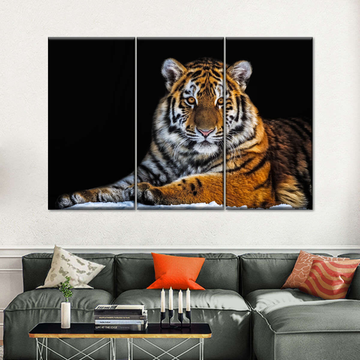 Tiger Snapshot Wall Art