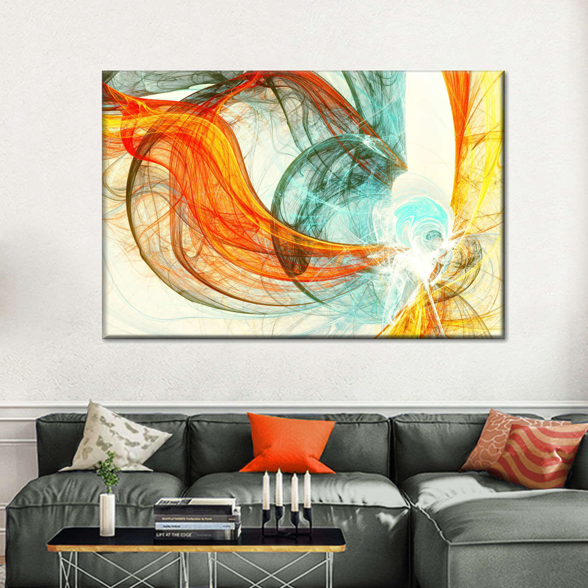 Energy Dynamic Abstract Wall Art