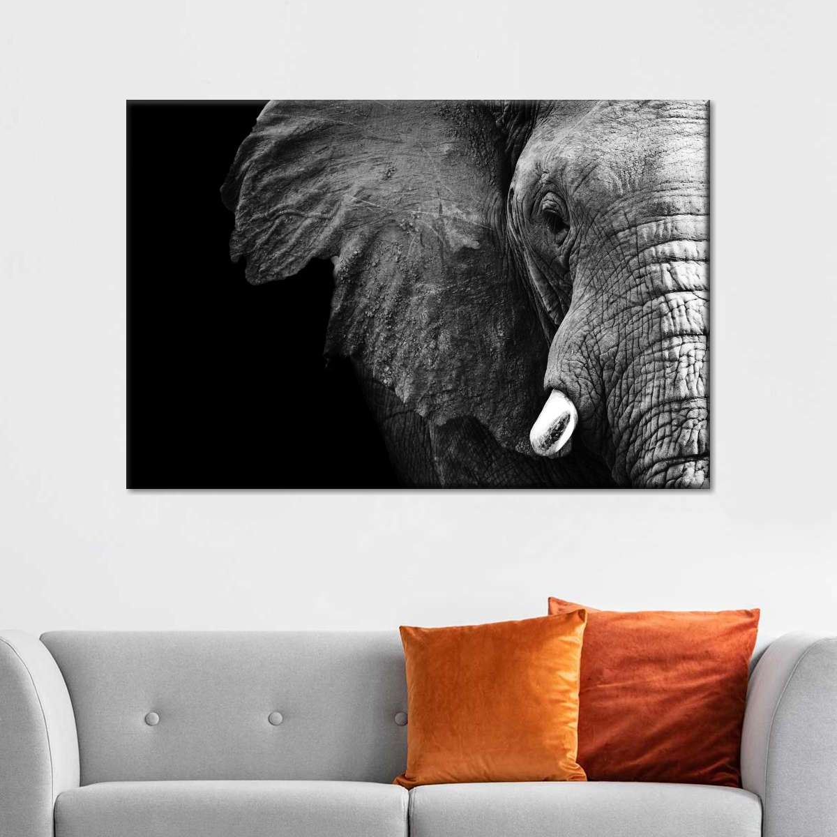 Wise Elephant Wall Art