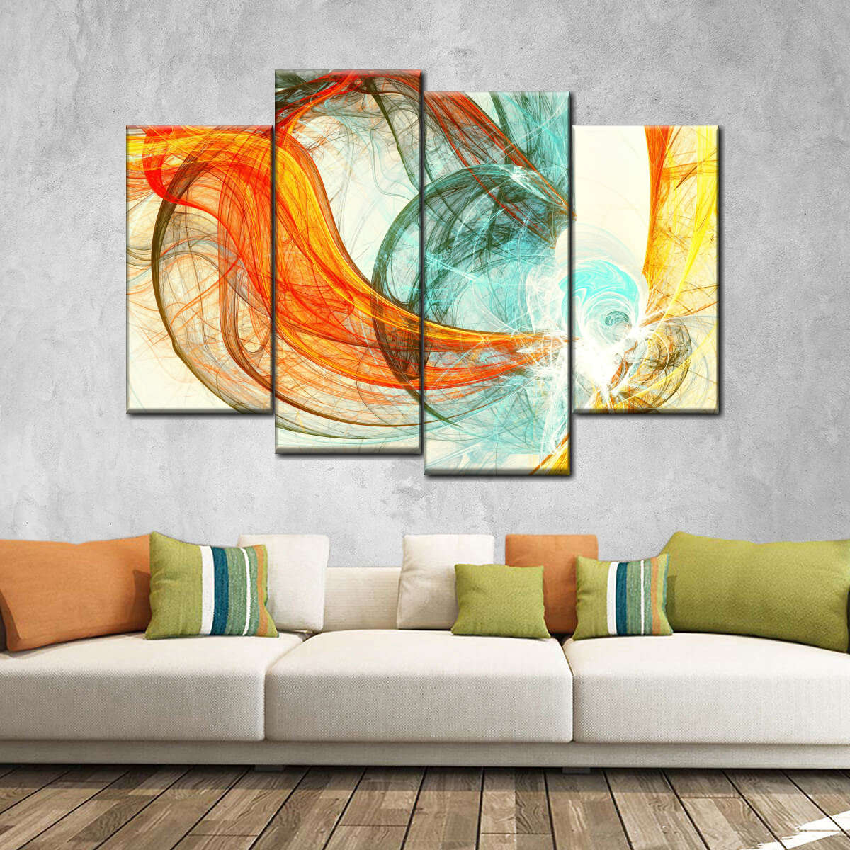 Energy Dynamic Abstract Wall Art