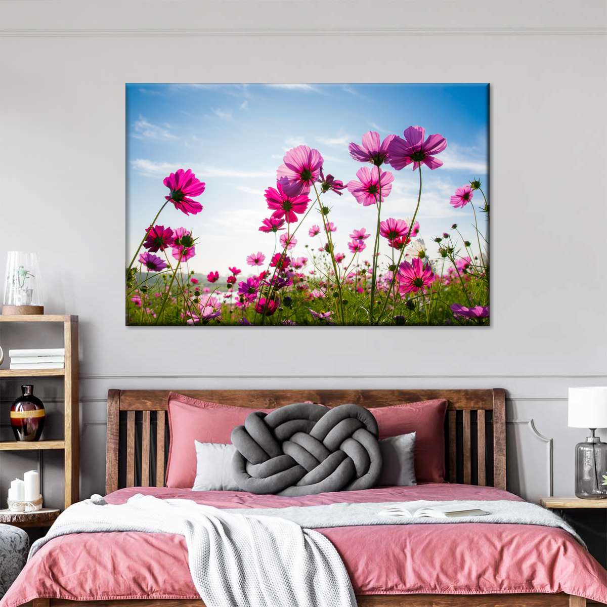 Wild Cosmos Flowers Wall Art