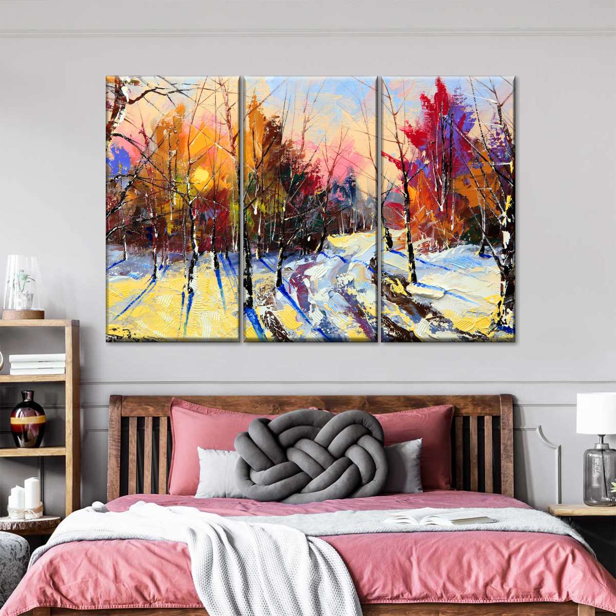 Snowy Forest Wall Art