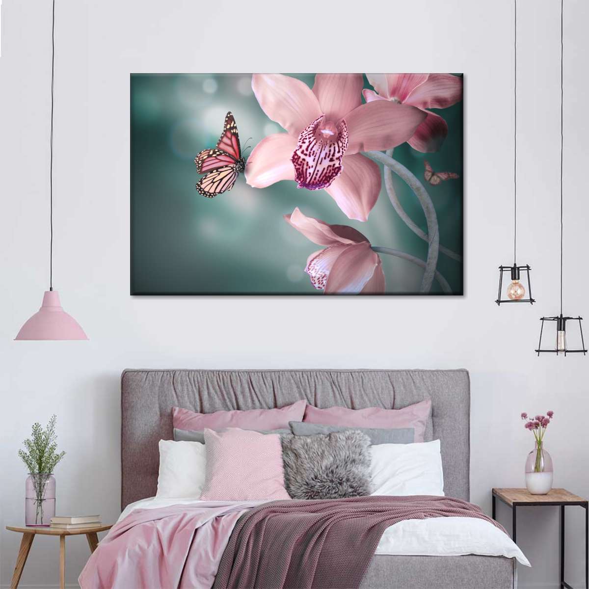 Butterfly Orchid Wall Art