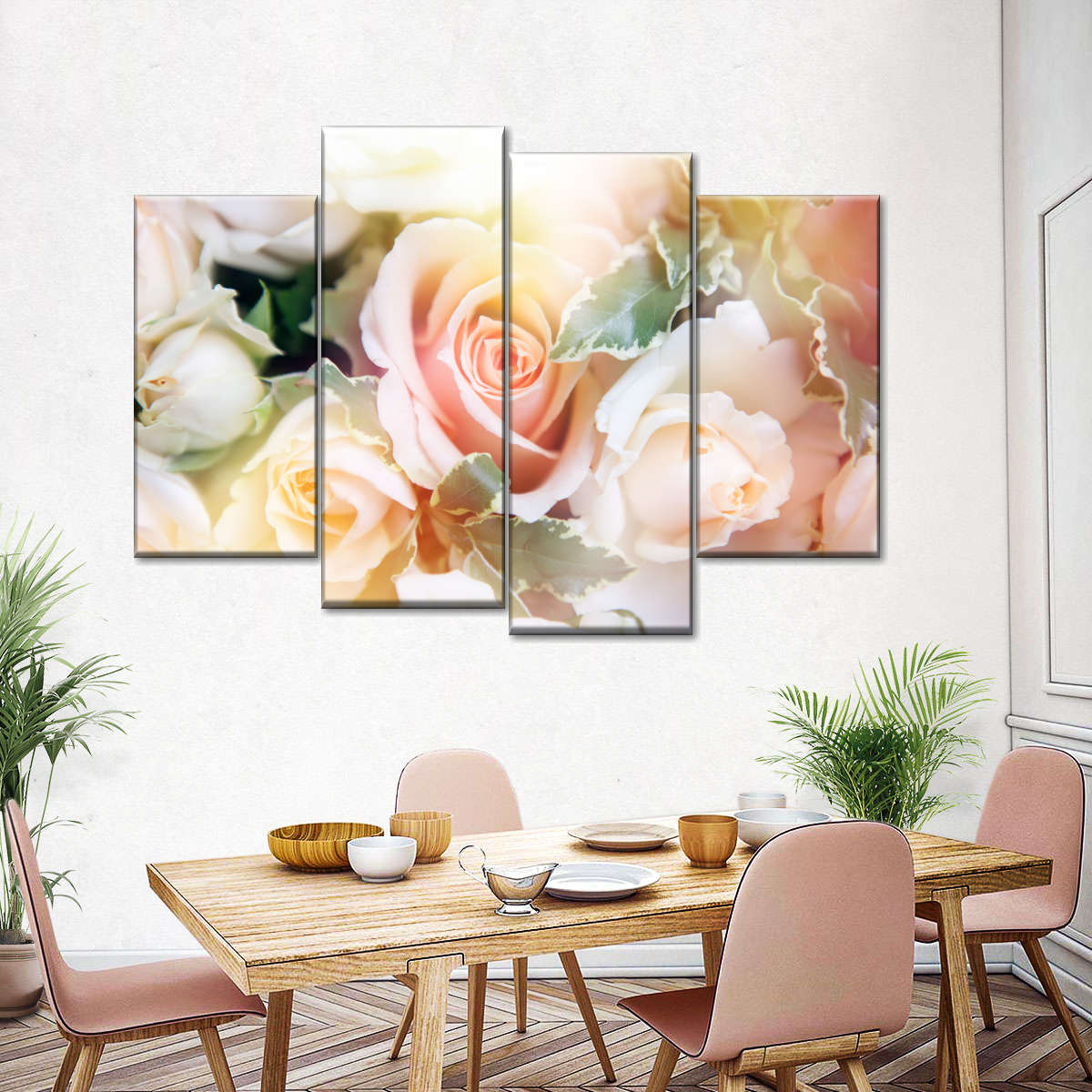 Roses In Bloom Wall Art