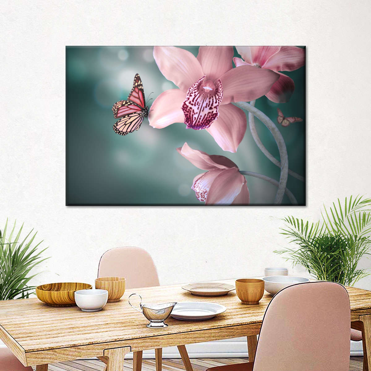 Butterfly Orchid Wall Art