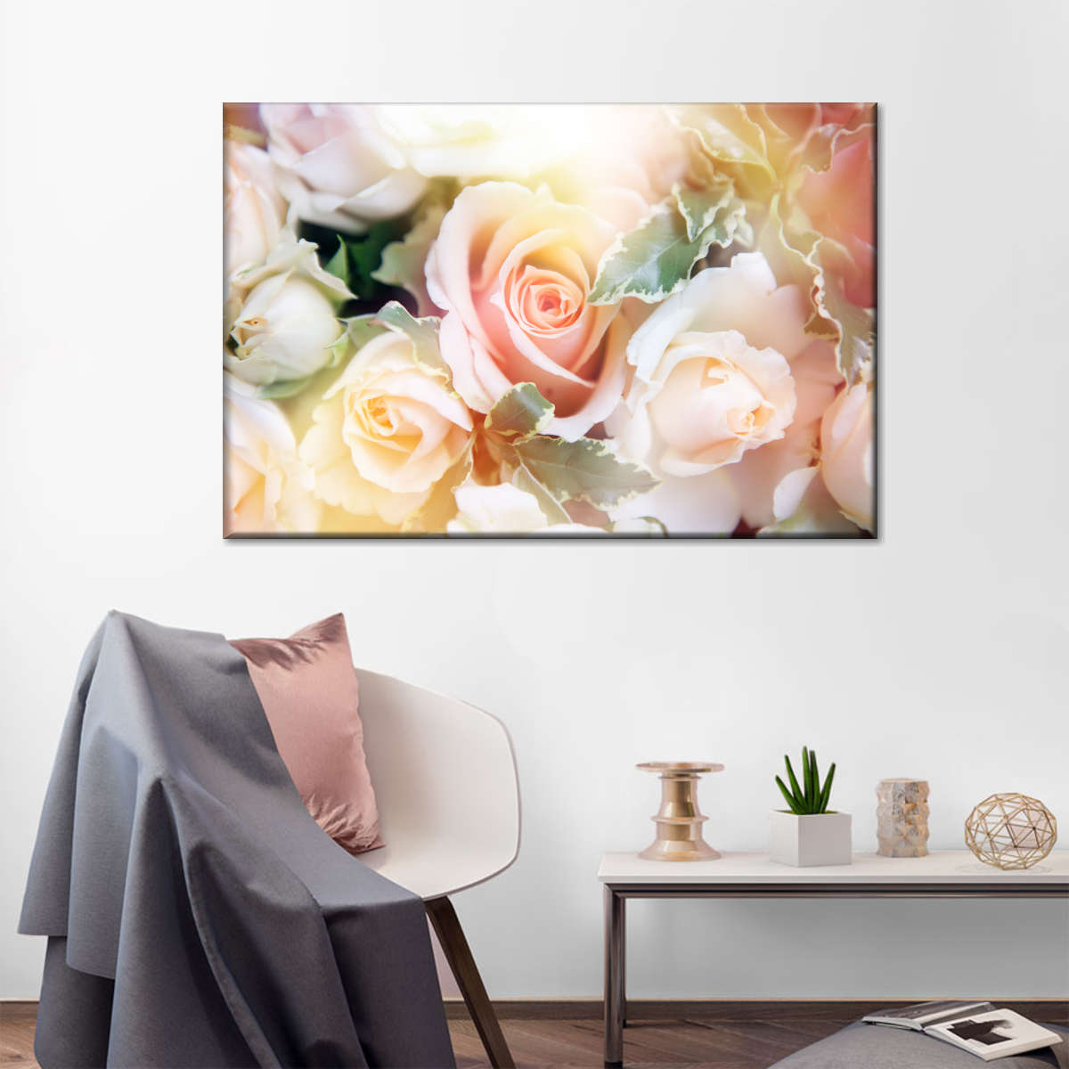 Roses In Bloom Wall Art