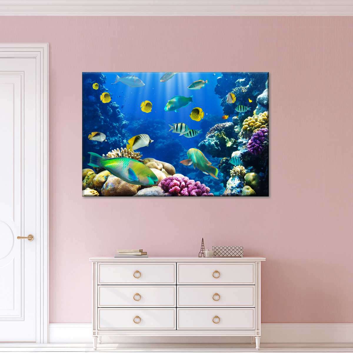 Underwater Sea Creatures Wall Art