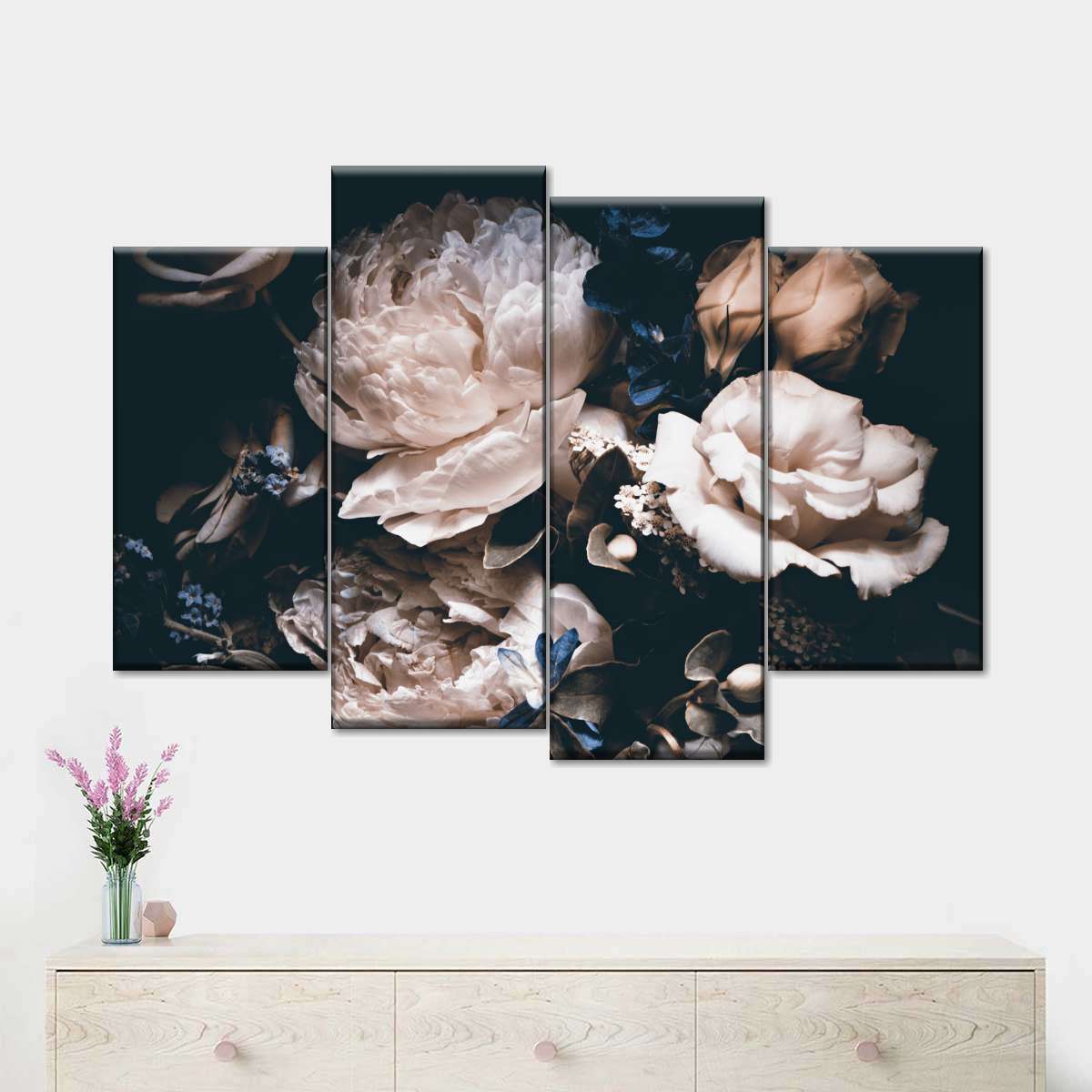 Exquisite Peonies Wall Art