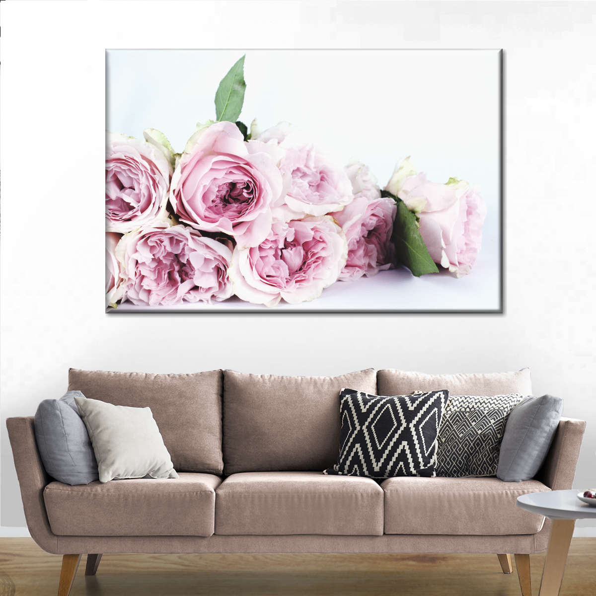 Layers Of Pink Peonies Wall Art