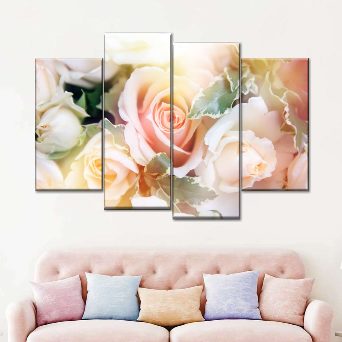 Roses In Bloom Wall Art