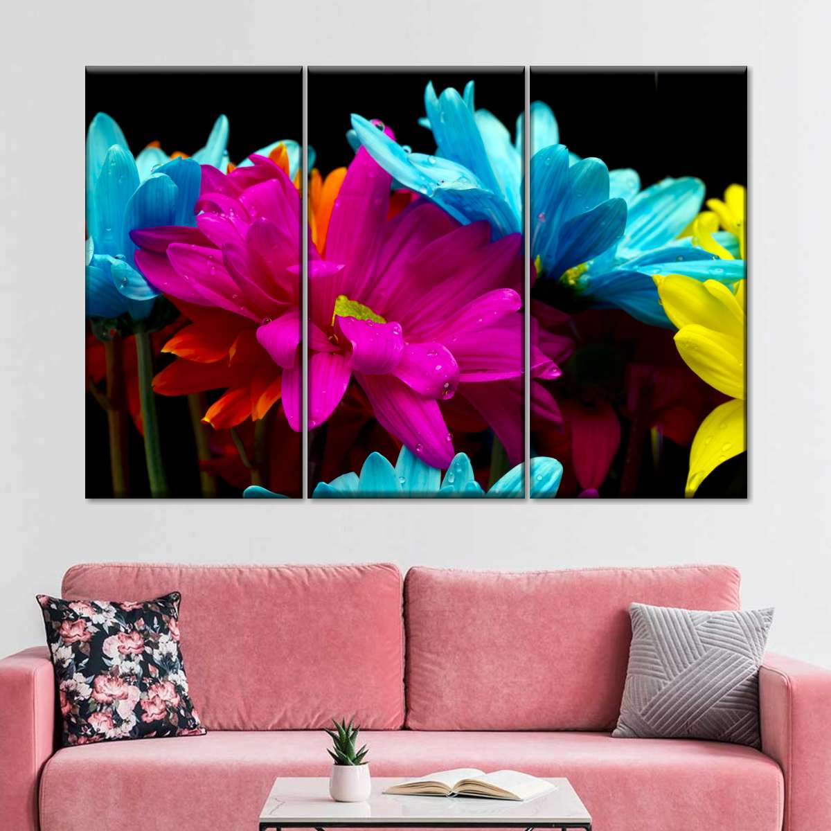 Fresh Morning Flowers Wall Art