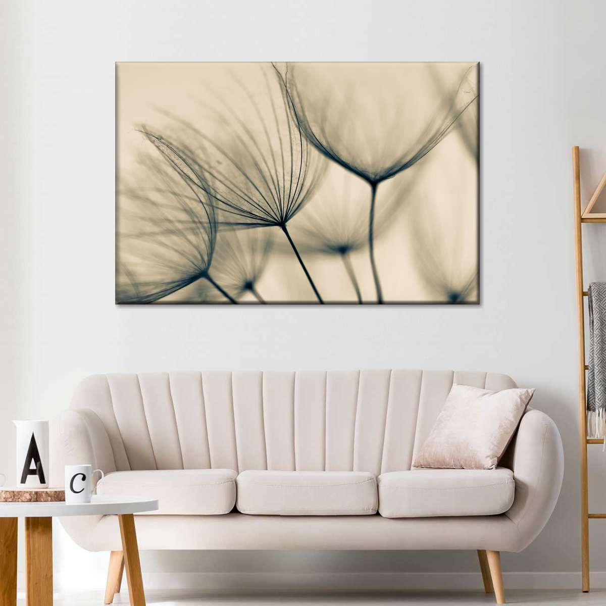 Dandelion Flower Seeds Wall Art