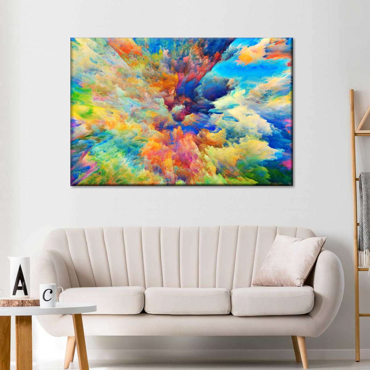 Abstract Clouds Wall Art