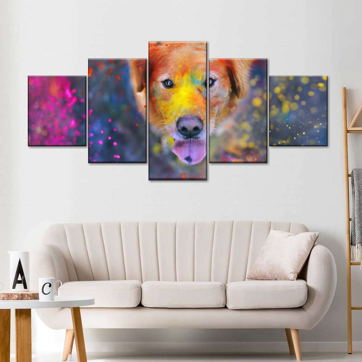 Colorful Labrador Wall Art