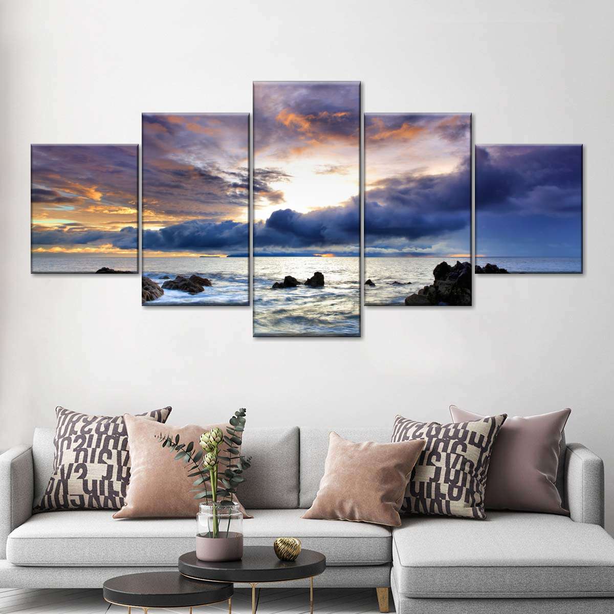 Storm At Cannon Beach Wall Art