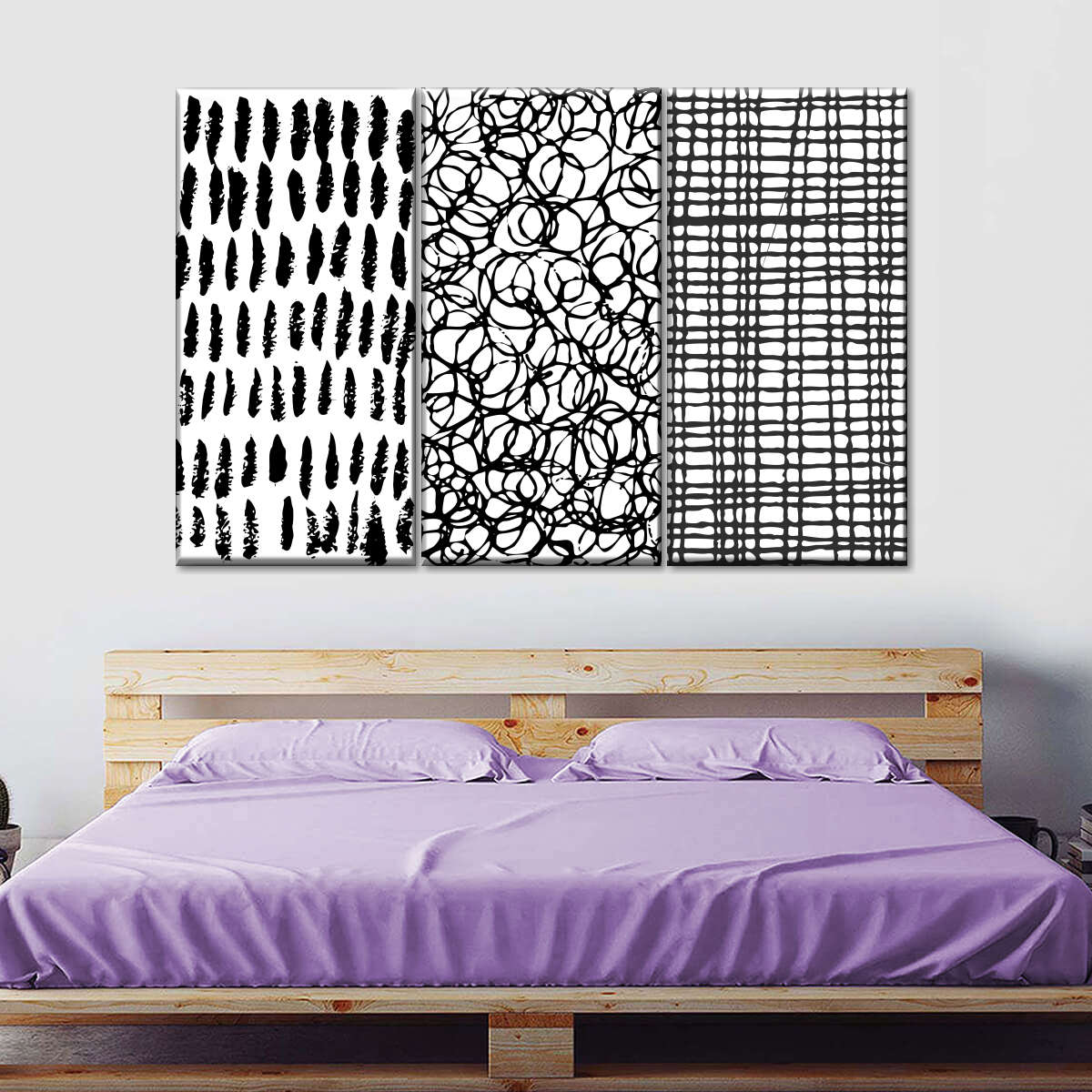 Bold Scribbles Abstract II Wall Art