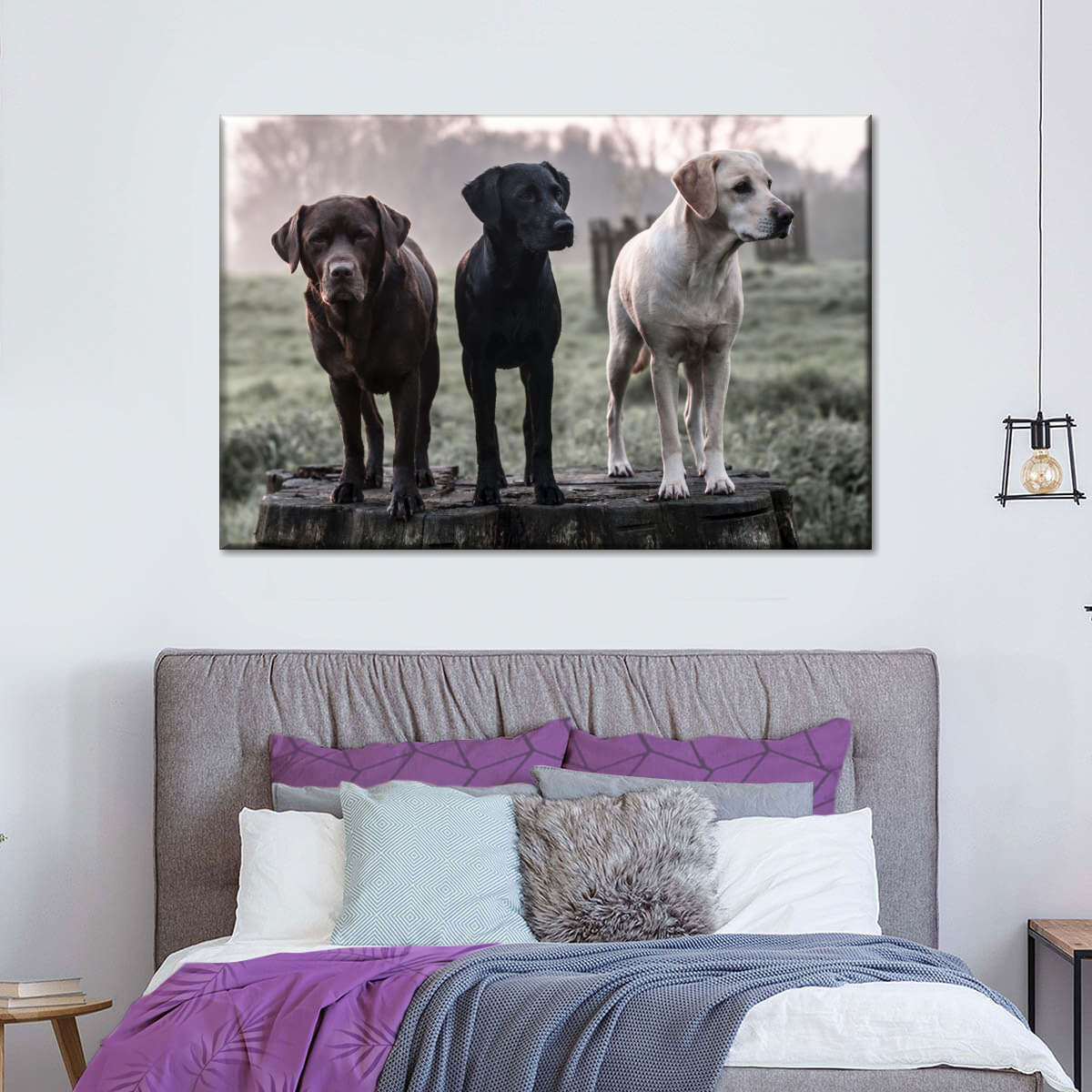 Labrador Dogs Wall Art