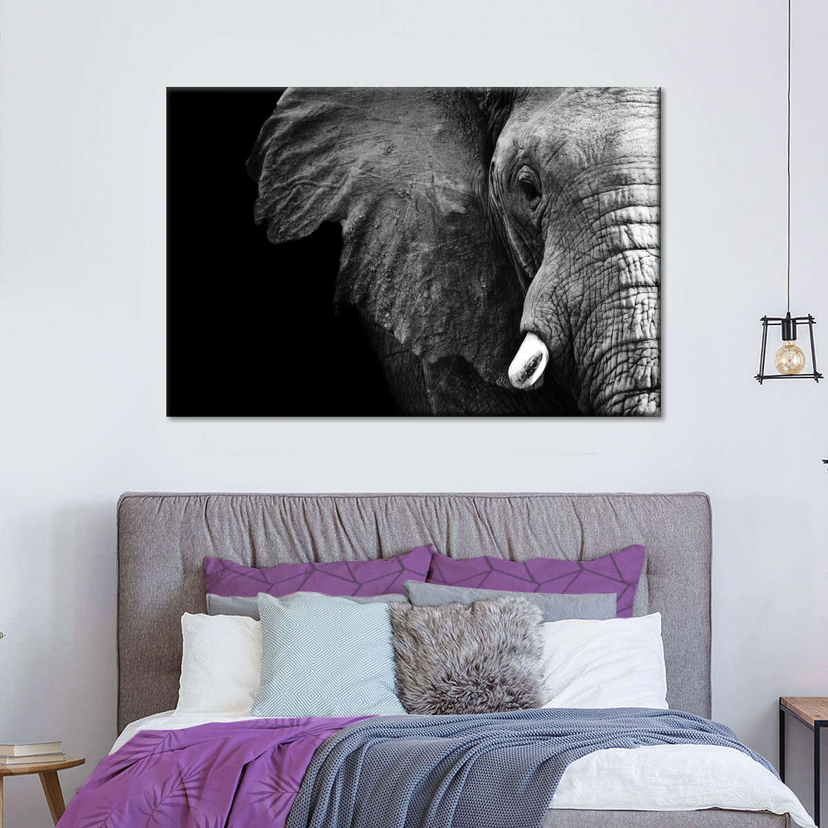 Wise Elephant Wall Art