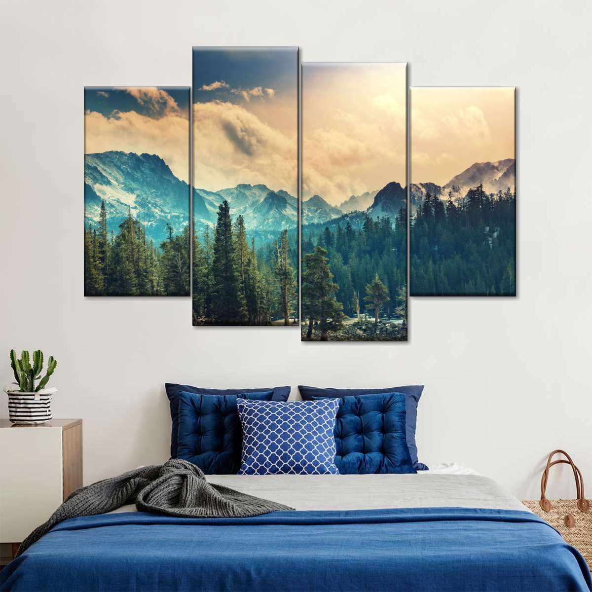 Sierra Nevada Mountainscape Wall Art